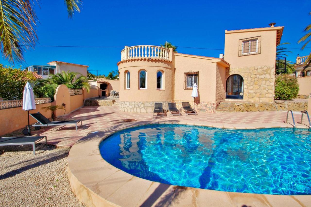 Cometa-86 - Villa With Private Pool Close To The Beach In Calpe Empedrola Exterior foto